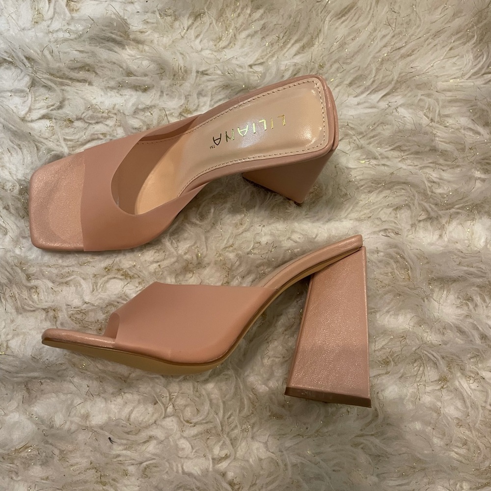 Brand new open toed heels